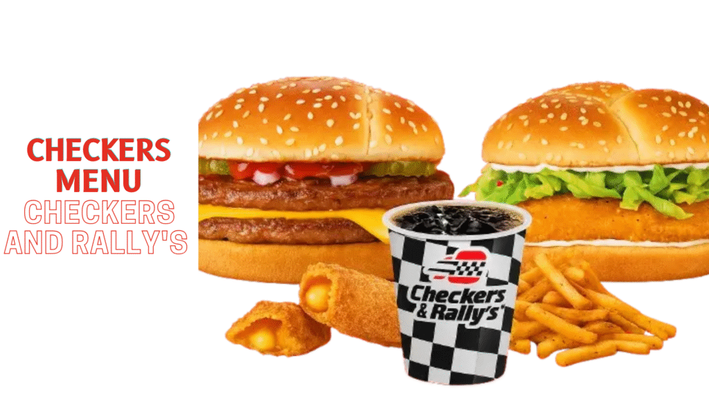 Checkers and Rally’s Menu