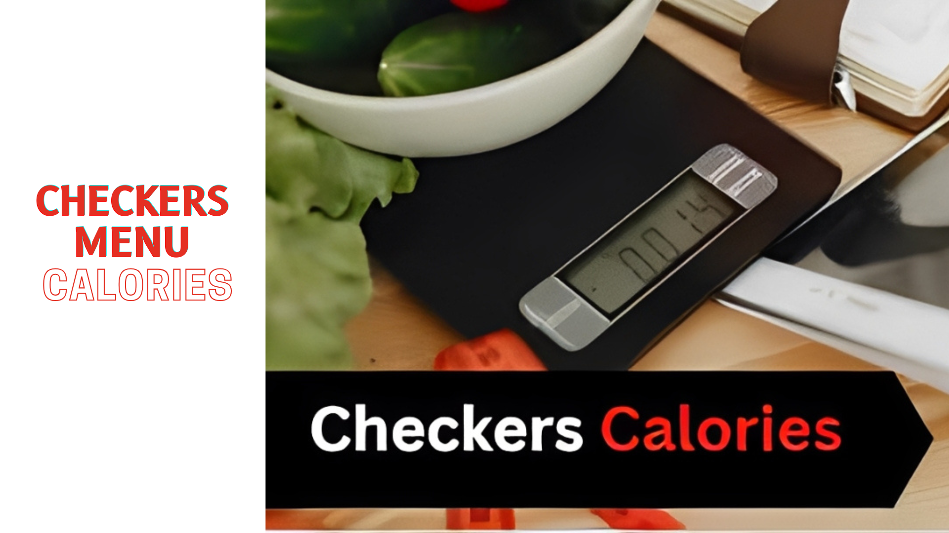 Checkers Menu Calories