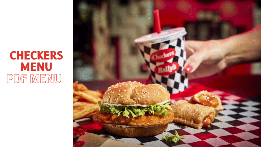 Menu with Prices Pdf